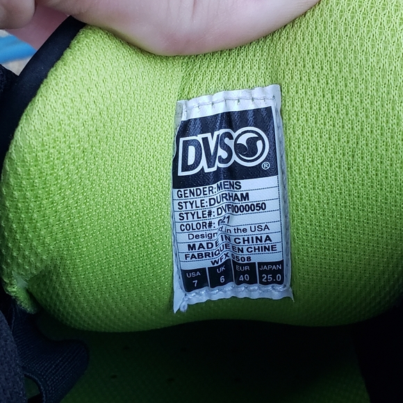 DVS men's Durham shoe size 7 - Picture 7 of 7